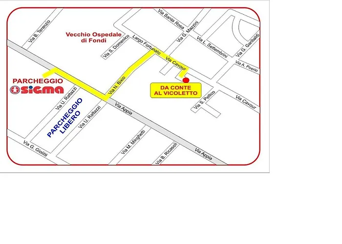 Da Conte Al Vicoletto Nocleg ze śniadaniem 3*